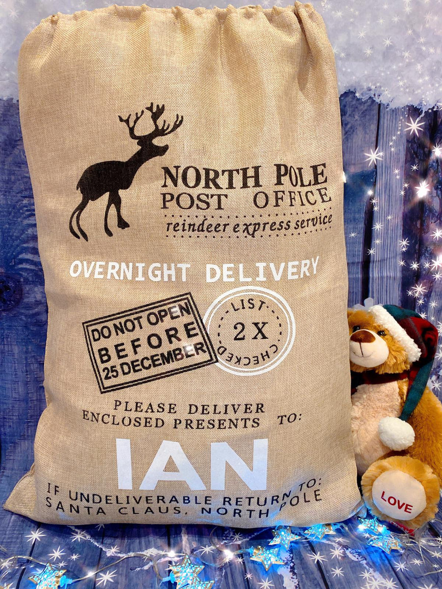 North pole post office reindeer express service, Overnight