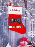 Luxury 'Game Over' Stocking