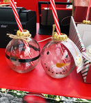 Glass Drinking Baubles- SOLD OUT