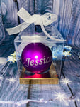 Purple Satin Finish Shatterproof Bauble SOLD OUT